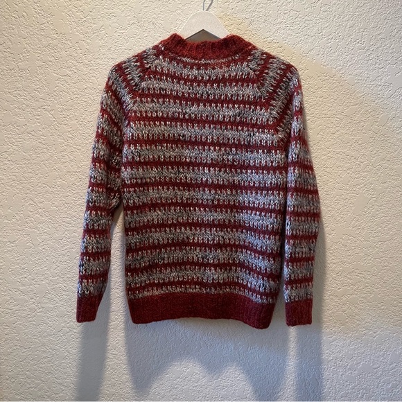 Isabel Marant rust grey mix super kid mohair blend sweater, see measurements - Picture 2 of 13
